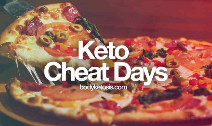 Keto diet cheat days